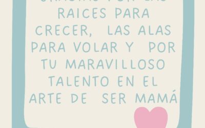 Feliz día de las Madres